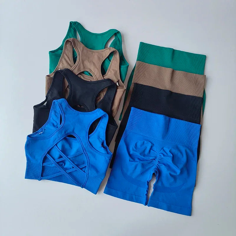 2 PCS Women's Seamless gym Set