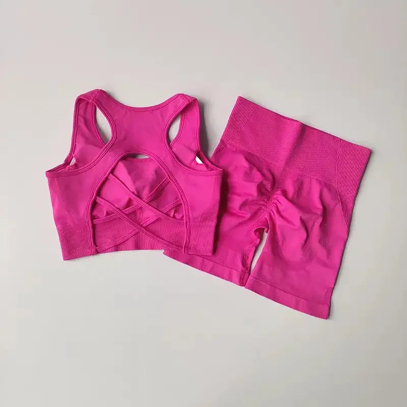 2 PCS Women's Seamless gym Set