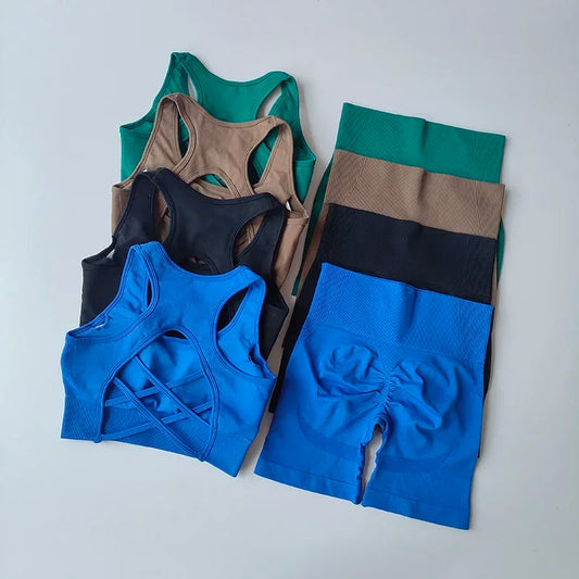 2 PCS Women's Seamless gym Set