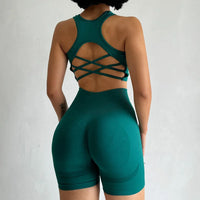 2 PCS Women's Seamless gym Set