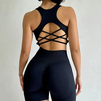 2 PCS Women's Seamless gym Set