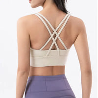 Women Fitness Sports Bras Nylon Top