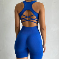 2 PCS Women's Seamless gym Set